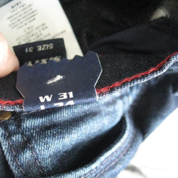NEW Miss Sixty ILary Women's Jeans Size 31 W x 34 L SLIM Dark Wash Denim - Picture 6 of 16